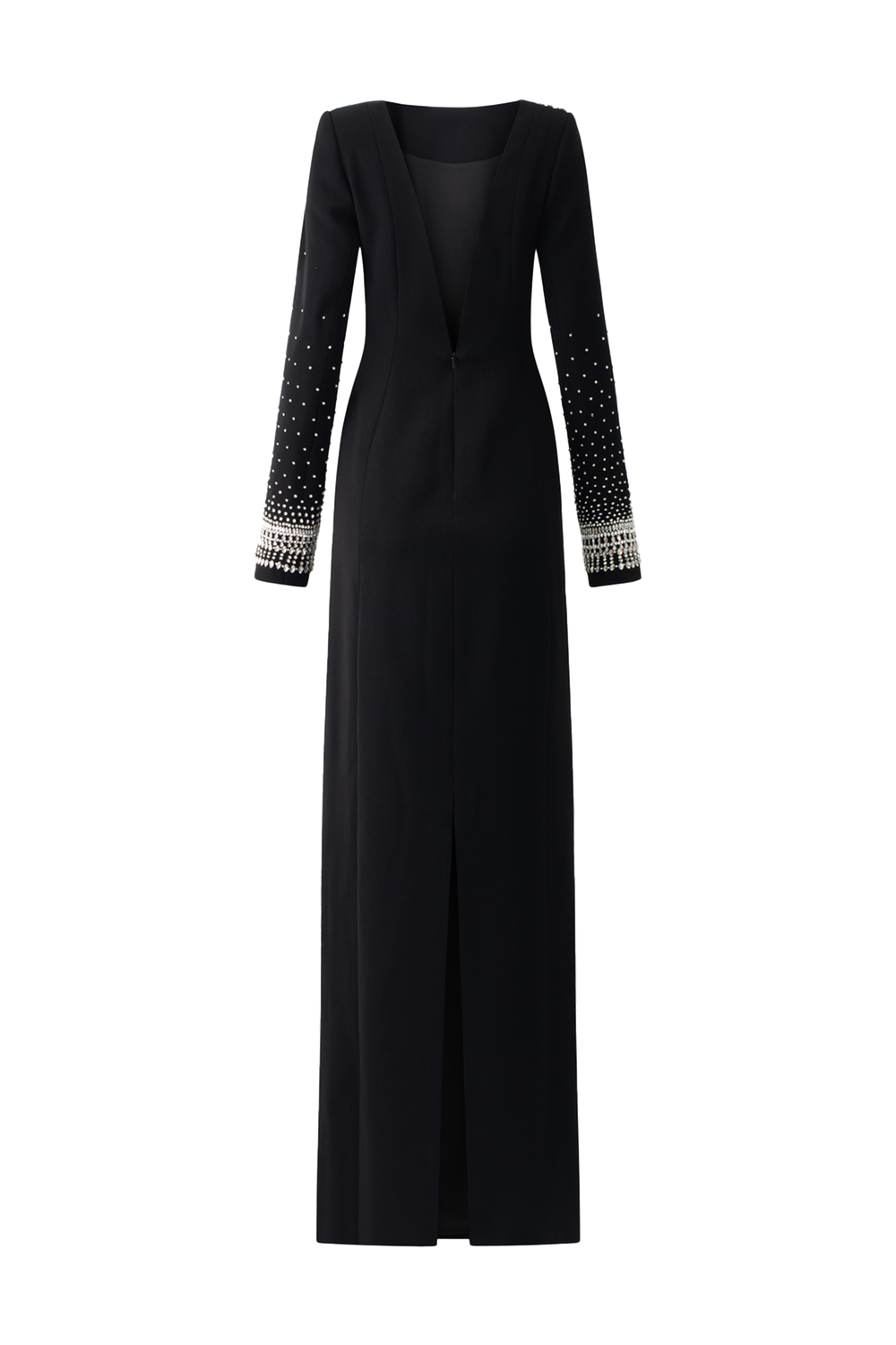 Mesmerizingly Stone Embellished Dress - TRACY COUTURE